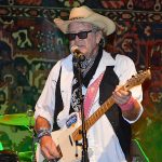 Joe King Carrasco at Sam's Burger Joint in San Antonio on June 2, 2018. - photo by Joe Alexander