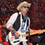 Joe King Carrasco at Sam's Burger Joint in San Antonio on June 2, 2018. - photo by Joe Alexander