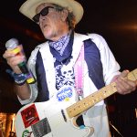Joe King Carrasco at Sam's Burger Joint in San Antonio on June 2, 2018. - photo by Joe Alexander
