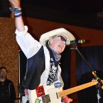 Joe King Carrasco at Sam's Burger Joint in San Antonio on June 2, 2018. - photo by Joe Alexander