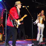 Joe King Carrasco at Sam's Burger Joint in San Antonio on July 22, 2017. - photo by Joe Alexander