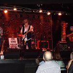 Joe King Carrasco at Sam's Burger Joint in San Antonio on July 22, 2017. - photo by Joe Alexander