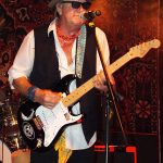 Joe King Carrasco at Sam's Burger Joint in San Antonio on July 22, 2017. - photo by Joe Alexander