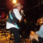Joe King Carrasco at Sam's Burger Joint in San Antonio on July 22, 2017. - photo by Joe Alexander