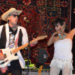 Joe King Carrasco at Sam's Burger Joint in San Antonio on June 2, 2018. - photo by Joe Alexander