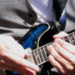 Ruben V and his band at Market Square in downtown San Antonio on Oct. 30, 2016. - photo by Joe Alexander