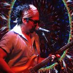 Ruben V and his band at Picks Bar in San Antonio on Aug. 13, 2017. - photo by Joe Alexander