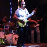Ruben V and his band at Picks Bar in San Antonio on Aug. 13, 2017. - photo by Joe Alexander