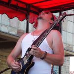 Ruben V band at Market Square in San Antonio on July 4, 2016. - photo by Joe Alexander