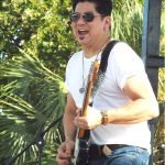 Ruben V and his band played at Fiesta Deco District on July 24, 2016. - photo by Joe Alexander