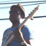 Ruben V and his band played at Fiesta Deco District on July 24, 2016. - photo by Joe Alexander