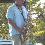 Ruben V and his band played at Fiesta Deco District on July 24, 2016. - photo by Joe Alexander