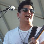 Ruben V and his band played at Fiesta Deco District on July 24, 2016. - photo by Joe Alexander