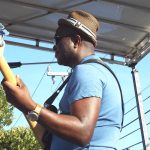 Ruben V and his band played at Fiesta Deco District on July 24, 2016. - photo by Joe Alexander