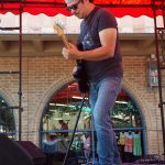 Ruben V and his band at Market Square in downtown San Antonio on May 7, 2017. - photo by Joe Alexander