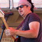 Ruben V and his band at Market Square in downtown San Antonio on May 7, 2017. - photo by Joe Alexander