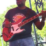 Ruben V and his band at Market Square in downtown San Antonio on May 7, 2017. - photo by Joe Alexander