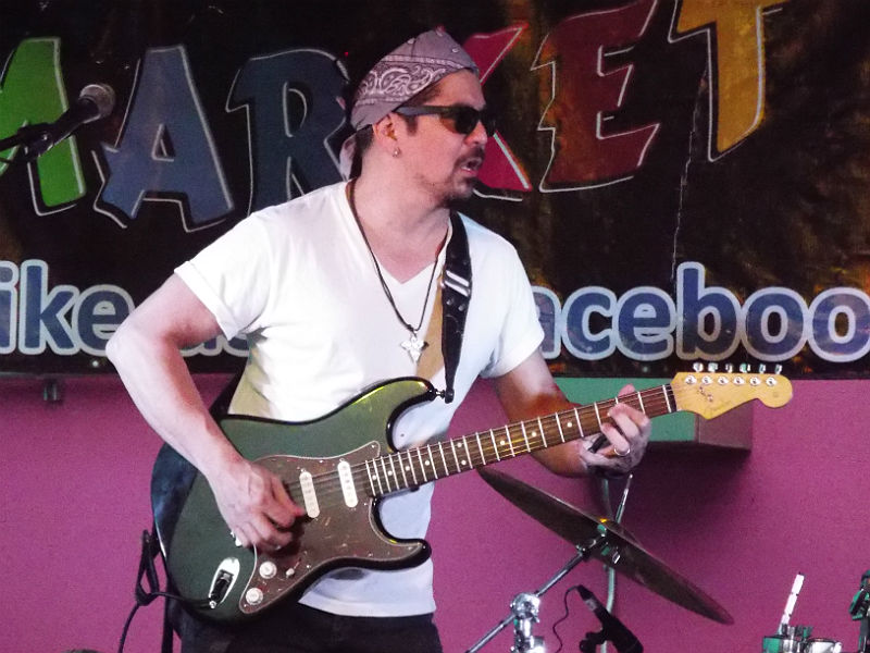 Ruben V band at Market Square in San Antonio on March 8, 2015. - photo by Joe Alexander