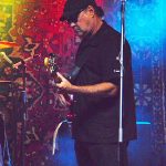 Ruben V and his band at Sam's Burger Joint in San Antonio on June 14, 2018. - photo by Joe Alexander