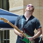 Will Owen Gage band at The Pearl in San Antonio, Texas, on July 4, 2017. - photo by Joe Alexander