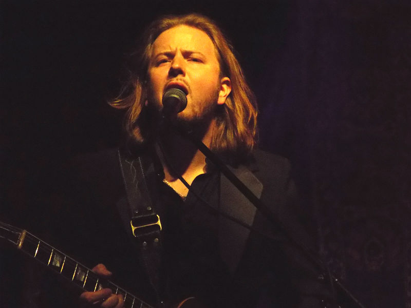 Will Owen Gage on stage in San Antonio, Texas, on Feb. 20, 2016. - photo by Joe Alexander