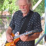 Jimmy Spacek and his band at San Antonio's The Dog Co. Icehouse on Saturday, June 29, 2024. - photo by Joe Alexander