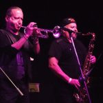 Jimmy Spacek and his band at Sam's Burger Joint on Jan. 31, 2015. - photo by Joe Alexander