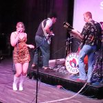 Retro Cowgirl at Summer Night City at Texas Public Radio in San Antonio on July 11, 2024. – photo by Joe Alexander