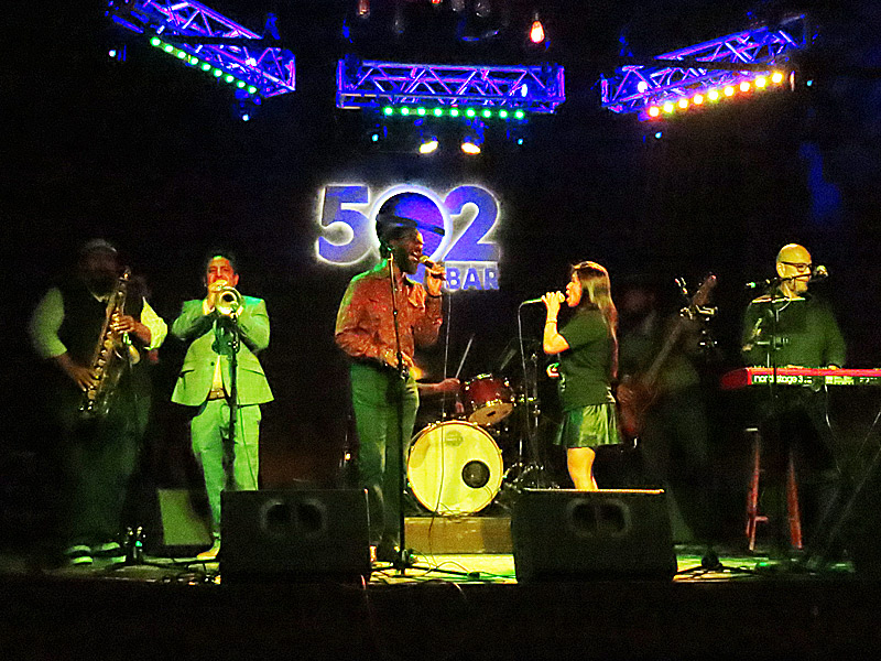 Royal Dukes Band at 502 Bar in San Antonio on Wednesday, July 17, 2024. - photo by Joe Alexander