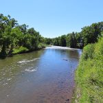The Rio Grande at Del Norte, Colorado, in August 2024. - photo by Joe Alexander