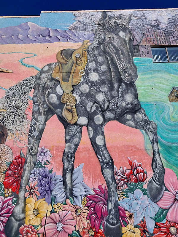 Mural in downtown Pueblo, Colorado. - photo by Joe Alexander