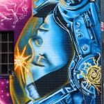 Mural in the Art District on Santa Fe in downtown Denver, Colorado. - photo by Joe Alexander