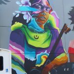 Mural in the Art District on Santa Fe in downtown Denver, Colorado. - photo by Joe Alexander