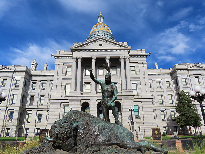 Colorado State Capitol in downtown Denver. - photo by Joe Alexander