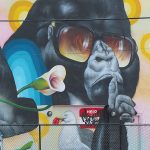 Mural near the Boardwalk in Atlantic City, N.J., in September 2024. - photo by Joe Alexander