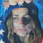 Dissent is Patriotic mural near the boardwalk in Atlantic City in late September 2024. - photo by Joe Alexander