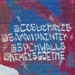 Dissent is Patriotic mural near the boardwalk in Atlantic City in late September 2024. - photo by Joe Alexander