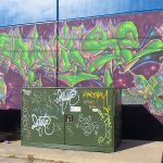 Mural on Chestnut Street near downtown San Antonio on Oct. 13, 2024.