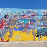 Mural on Chestnut Street near downtown San Antonio on Oct. 13, 2024.