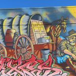 Mural on Chestnut Street near downtown San Antonio on Oct. 13, 2024.