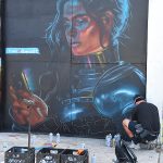 ESX ART Paint Jam 6 at Essex Modern City in San Antonio on Saturday, Oct. 5, 2024. - photo by Joe Alexander