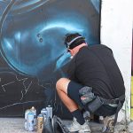 ESX ART Paint Jam 6 at Essex Modern City in San Antonio on Saturday, Oct. 5, 2024. - photo by Joe Alexander