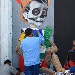 ESX ART Paint Jam 6 at Essex Modern City in San Antonio on Saturday, Oct. 5, 2024. - photo by Joe Alexander