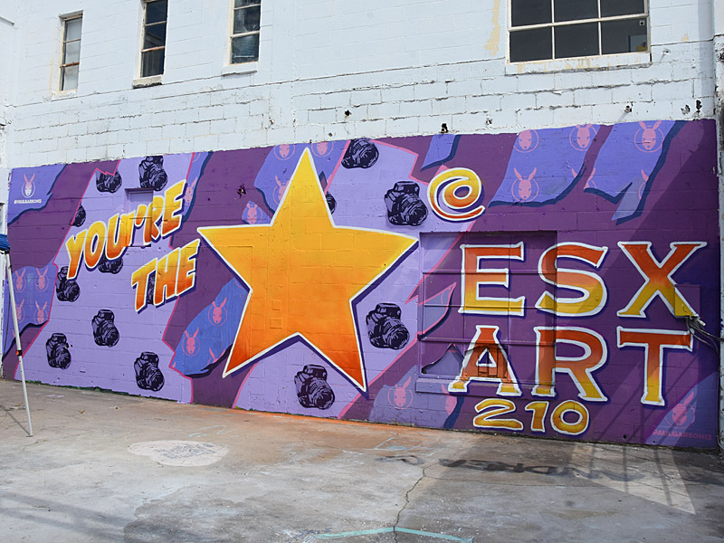 ESX ART Paint Jam 6 at Essex Modern City in San Antonio on Saturday, Oct. 5, 2024.
