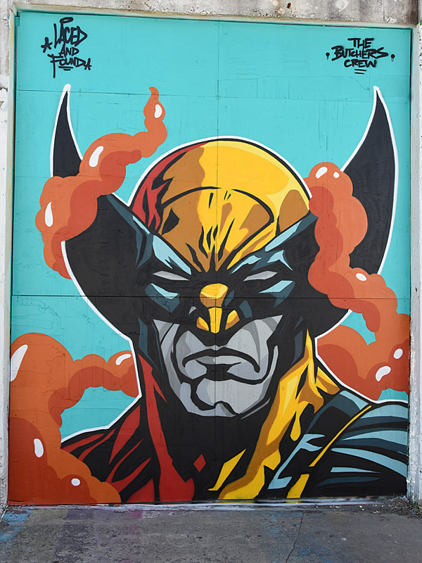 The second day of ESX ART Paint Jam 6 at Essex Modern City in San Antonio on Sunday, Oct. 6, 2024.