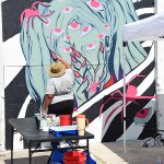 The second day of ESX ART Paint Jam 6 at Essex Modern City in San Antonio on Sunday, Oct. 6, 2024. - photo by Joe Alexander