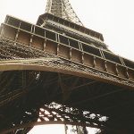 The Eiffel Tower in Paris, France in spring 2000. - photo by Joe Alexander