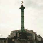 July Column at Place de la Bastille in Paris, France in spring 2000. - photo by Joe Alexander
