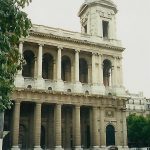 St. Sulpice in Paris, France in spring 2000. - photo by Joe Alexander
