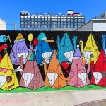 Mural art in the Wynwood neighborhood of Miami, Florida.